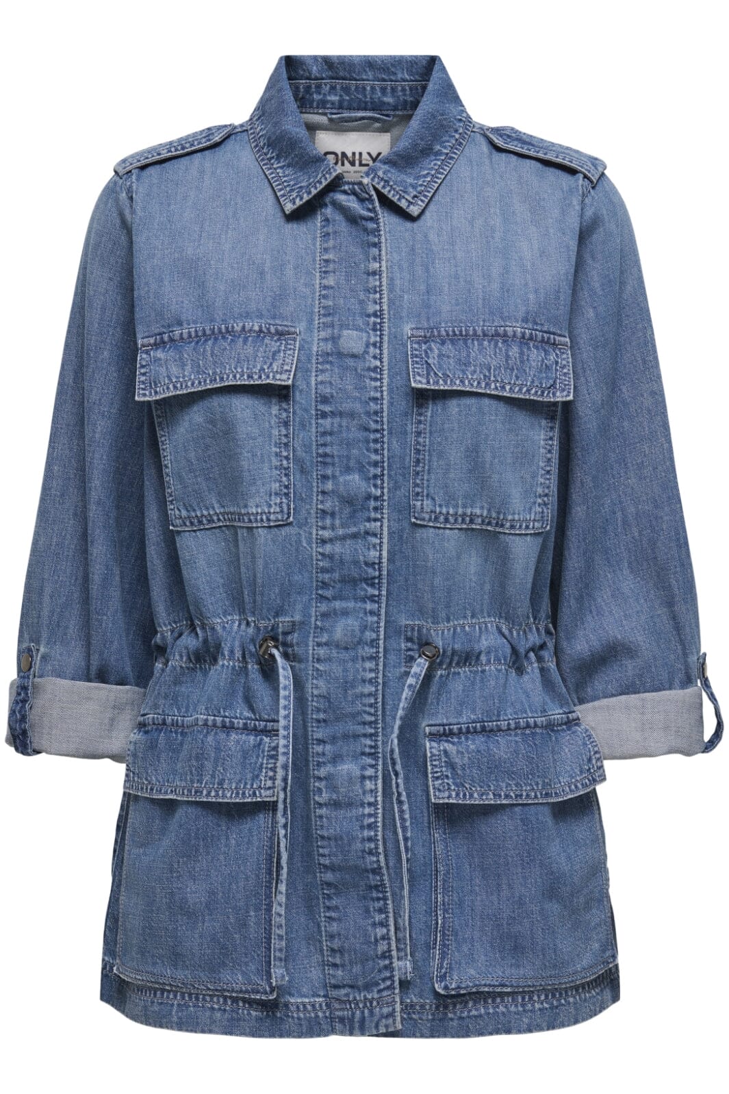 Only - Onlkenya L/S Utility Jkt Akm - 4664809 Medium Blue Denim