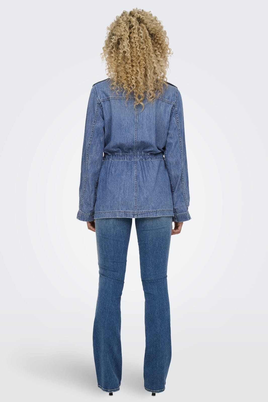 Only - Onlkenya L/S Utility Jkt Akm - 4664809 Medium Blue Denim