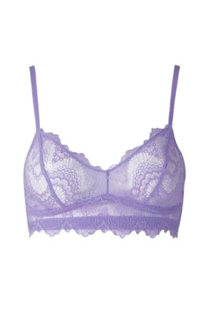 Understatement Underwear - Lace Balconette - Electric Lilac Rabat