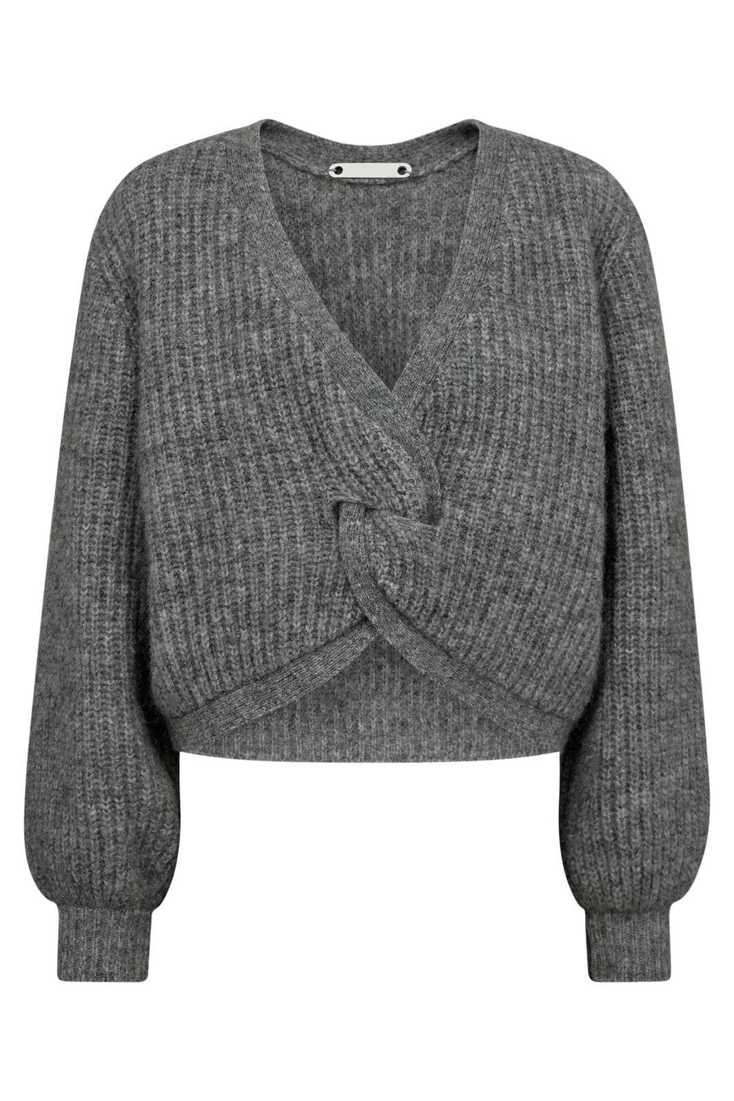 Co´couture - Cozycc Lurex Twist Knit 32132 - 57 Grey Melange