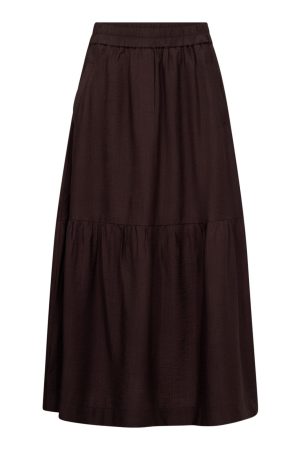 Co´Couture - Heracc Gypsy Skirt 34138 - 83 - Mocca