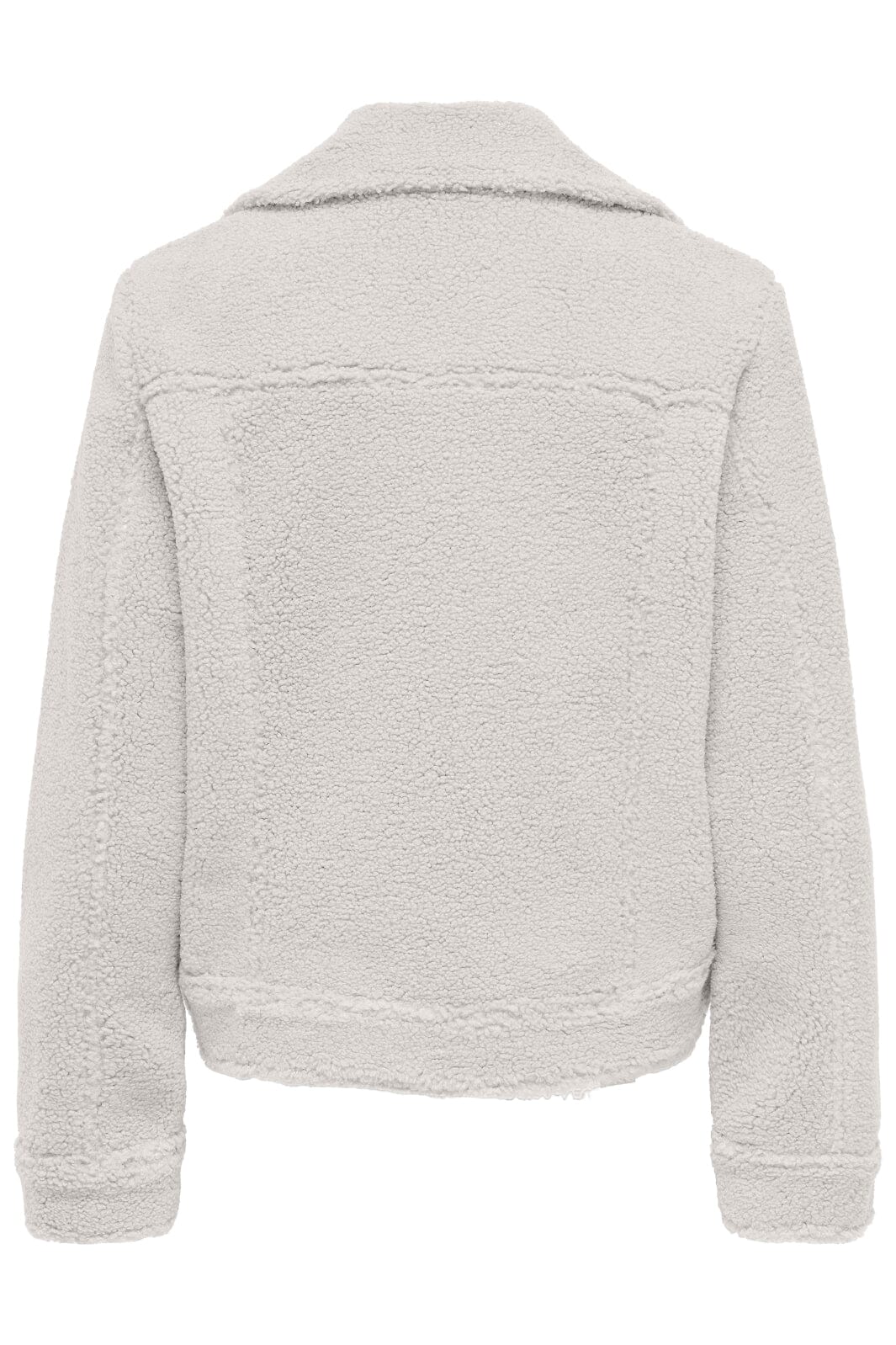 Only - Onlrio Teddy Biker Jacket Cc - 4577747 White Sand