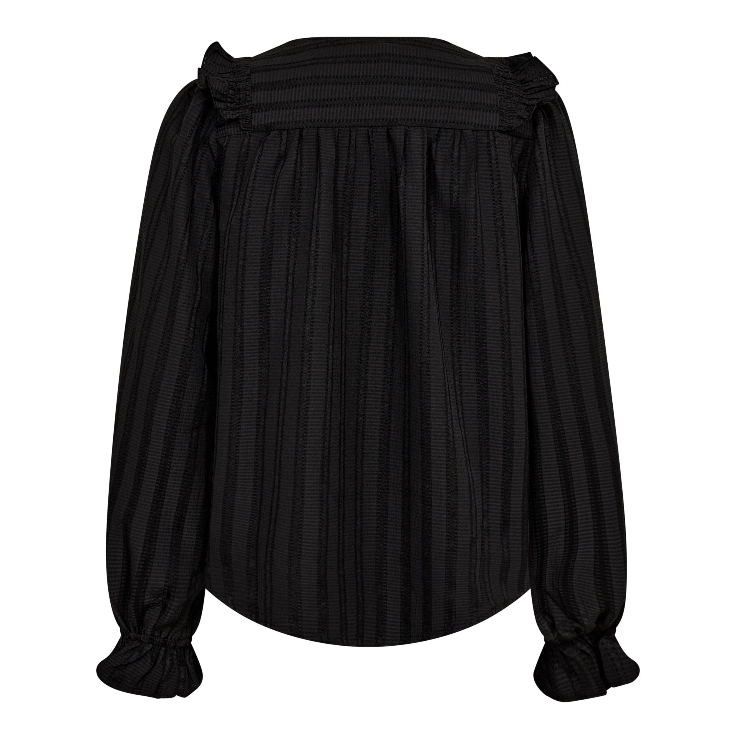 Co´couture - Lulucc Smock Blouse 35712 - 96 Black Online nu