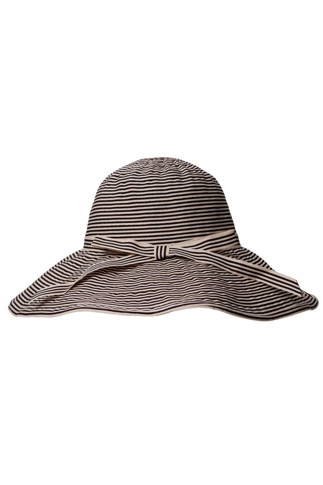Forudbestilling - Black Colour - Bcjannie Ribbon Hat 8000 - Black Stripe
