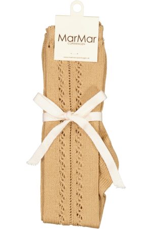 MarMar - Knee Socks Pointelle - Cumin 6579