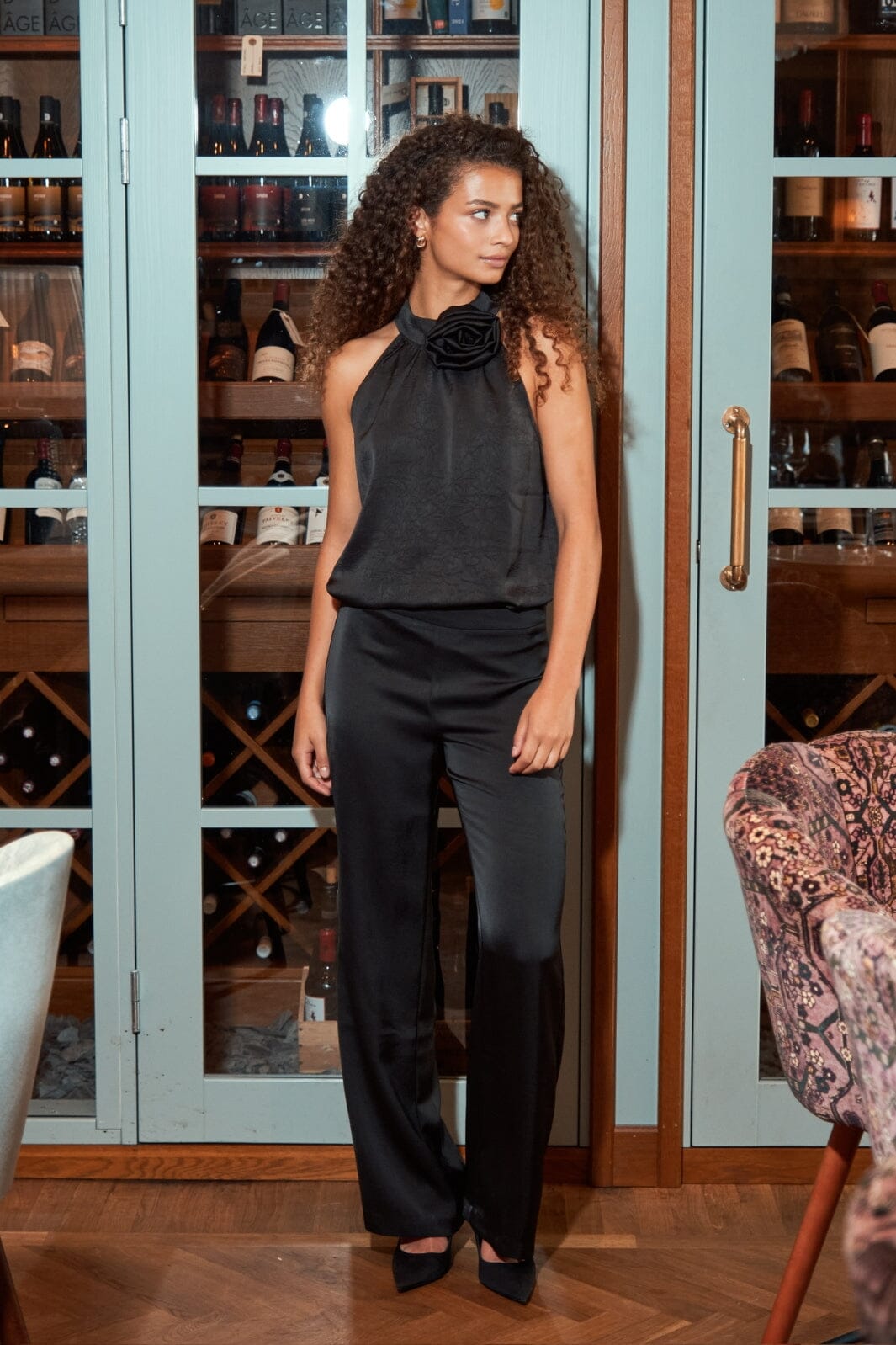 Neo Noir - Emmett Heavy Sateen Pants - Black