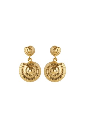 Pernille Corydon Jewellery - Reef Earrings - Golden