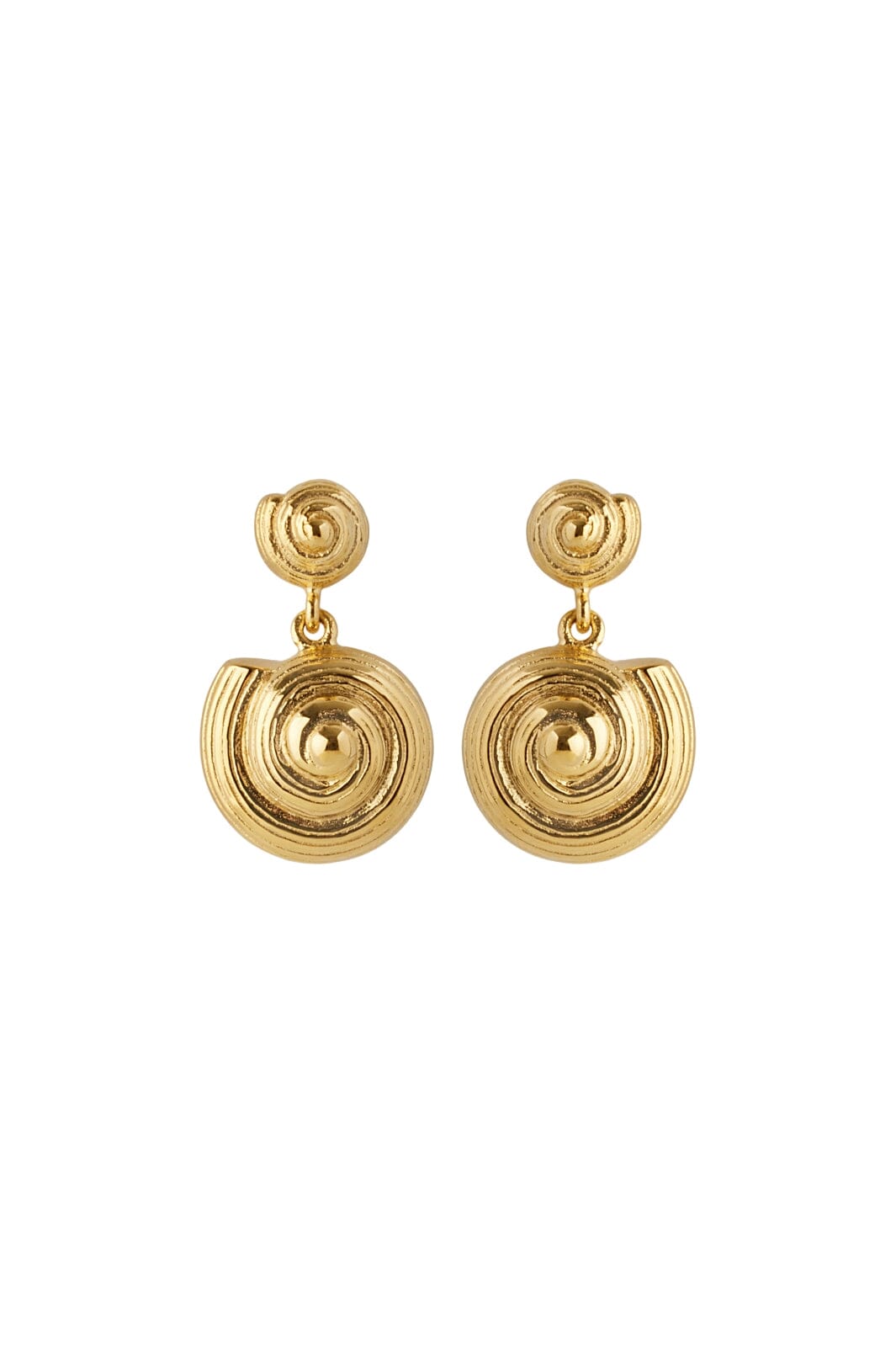 Pernille Corydon Jewellery - Reef Earrings - Golden