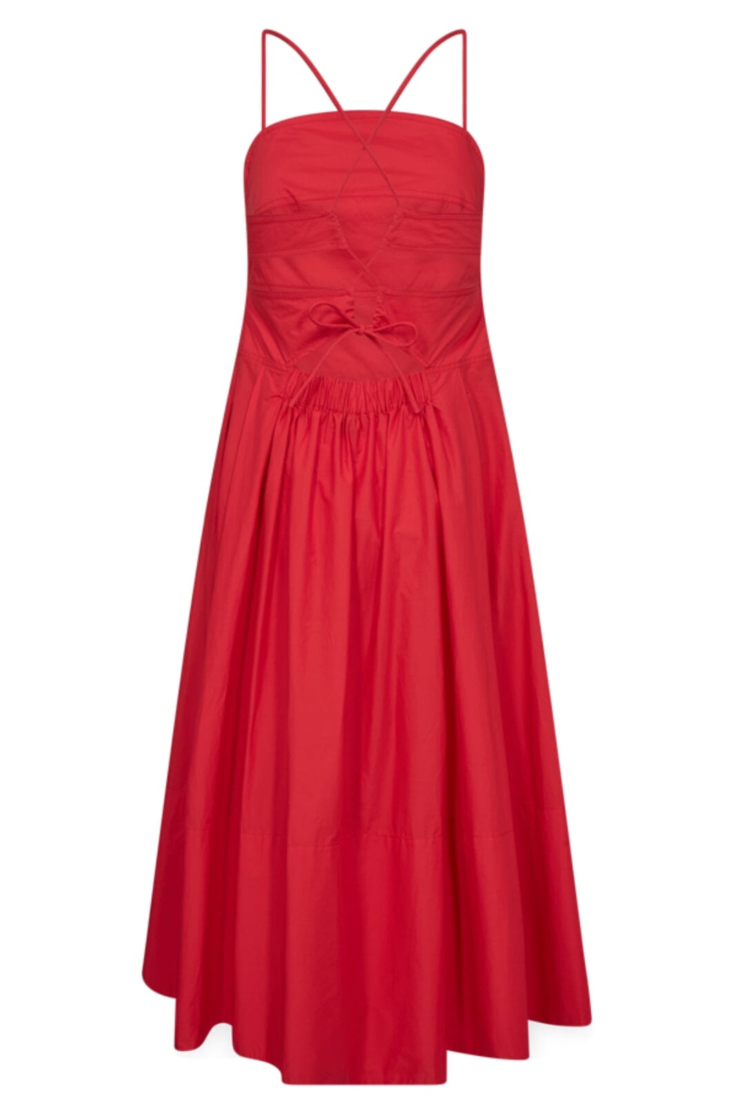 Forudbestilling - Copenhagen Muse - Cmpoplin-dress 206244 - 8151 Tomato