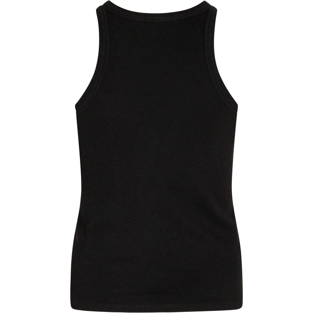 Bruuns Bazaar - KatyBB Rib Tank top - Black