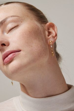 Enamel Copenhagen - Studs, Sienna - Pearls Online nu