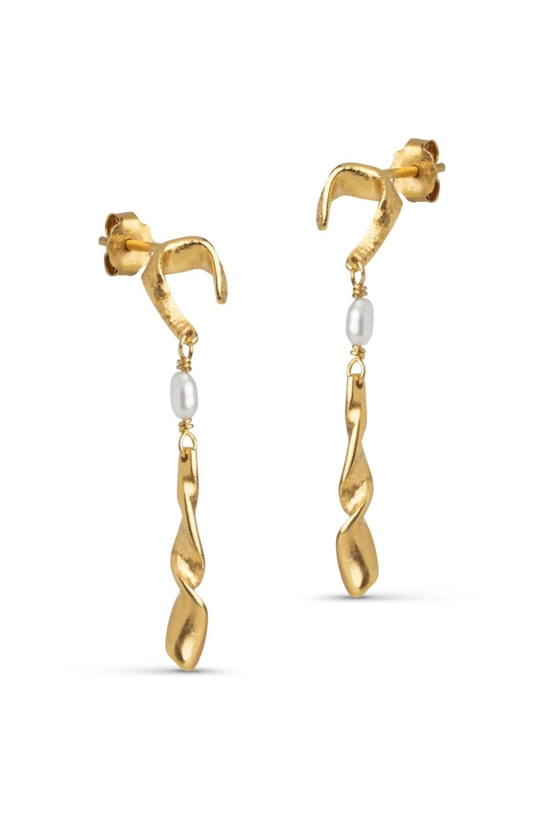 Enamel Copenhagen - Studs, Sienna - Pearls Online nu