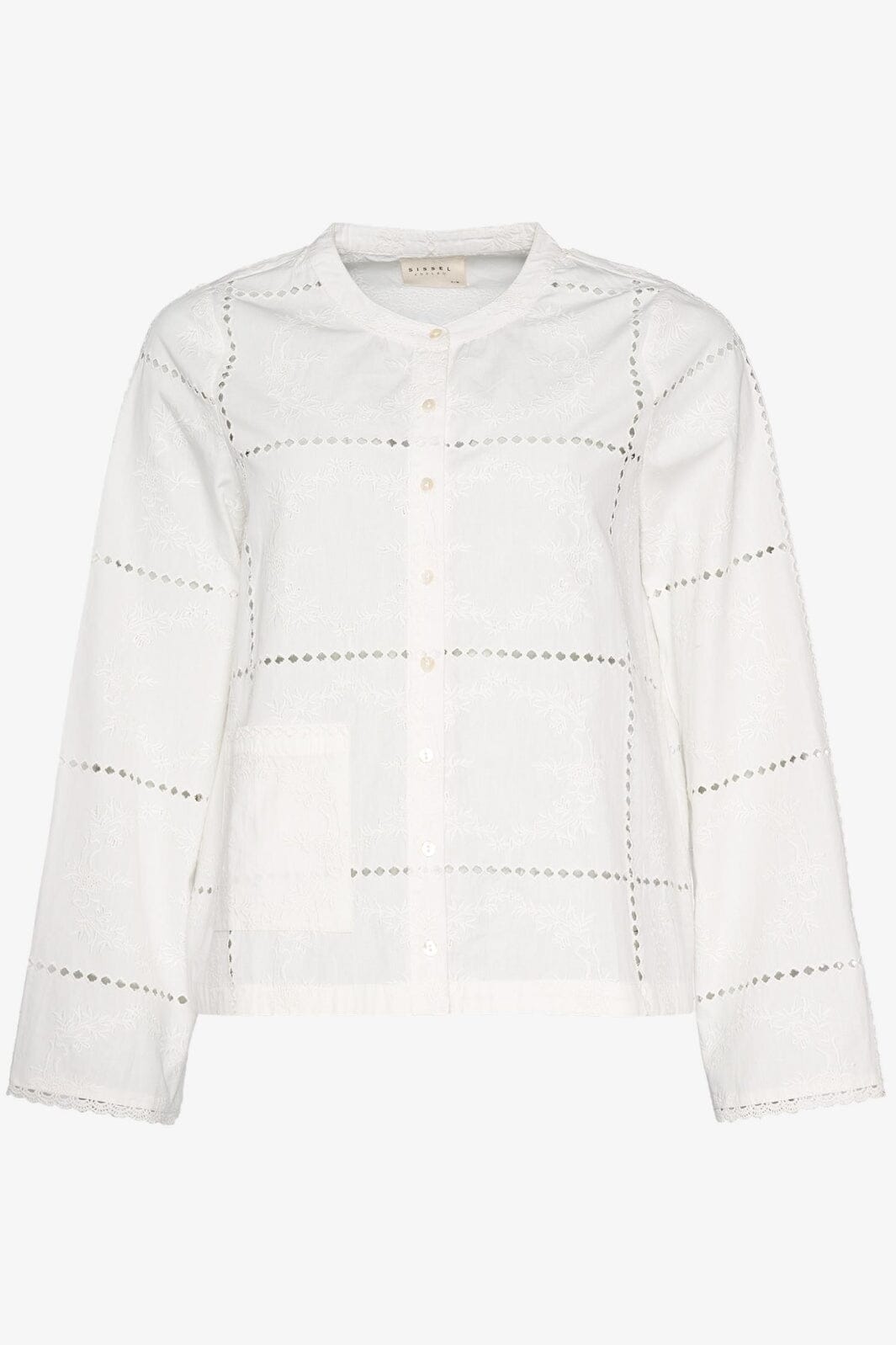Forudbestilling - Sissel Edelbo - Ava Shirt SE 1567 - White Squares
