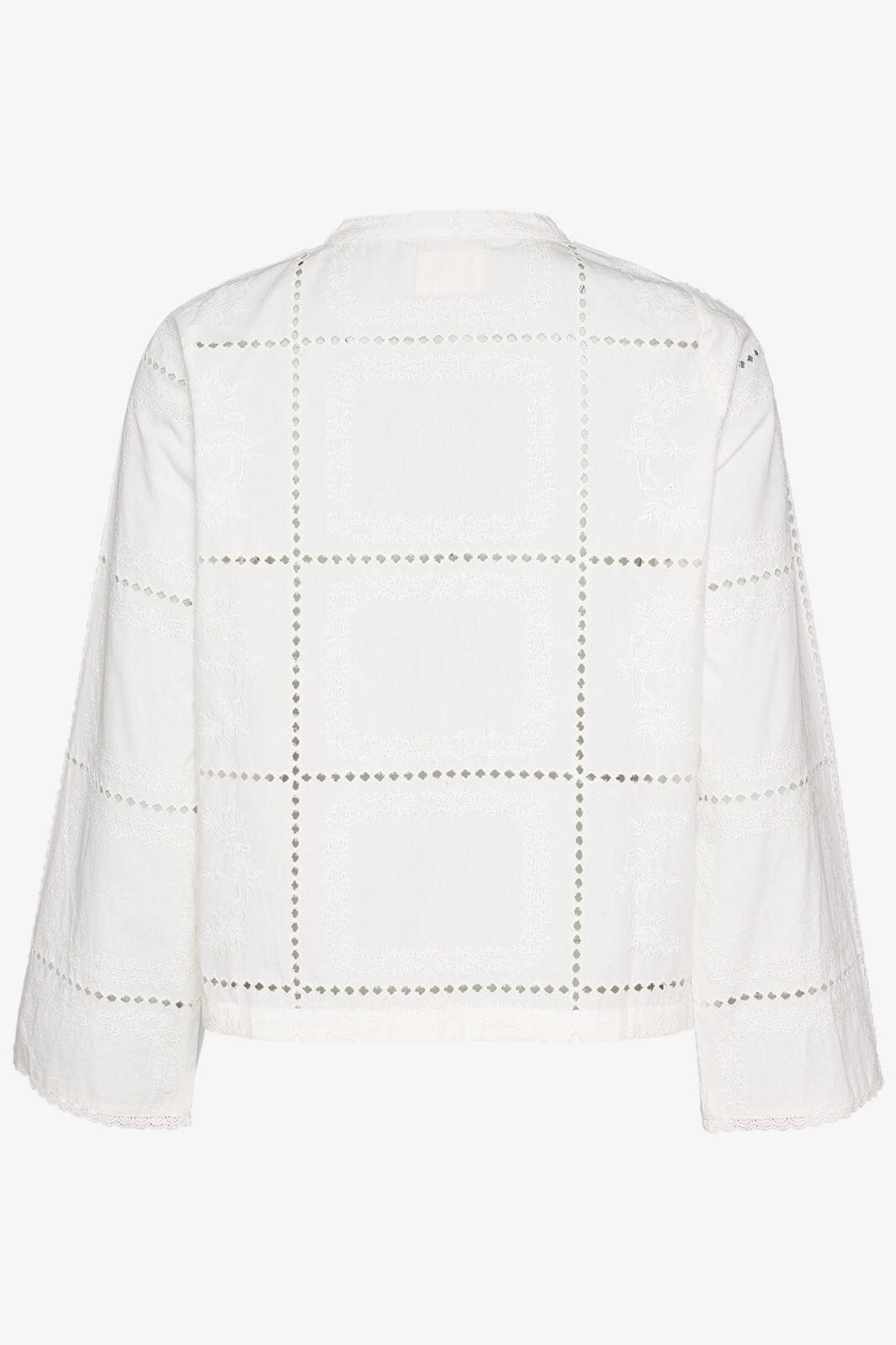 Forudbestilling - Sissel Edelbo - Ava Shirt SE 1567 - White Squares
