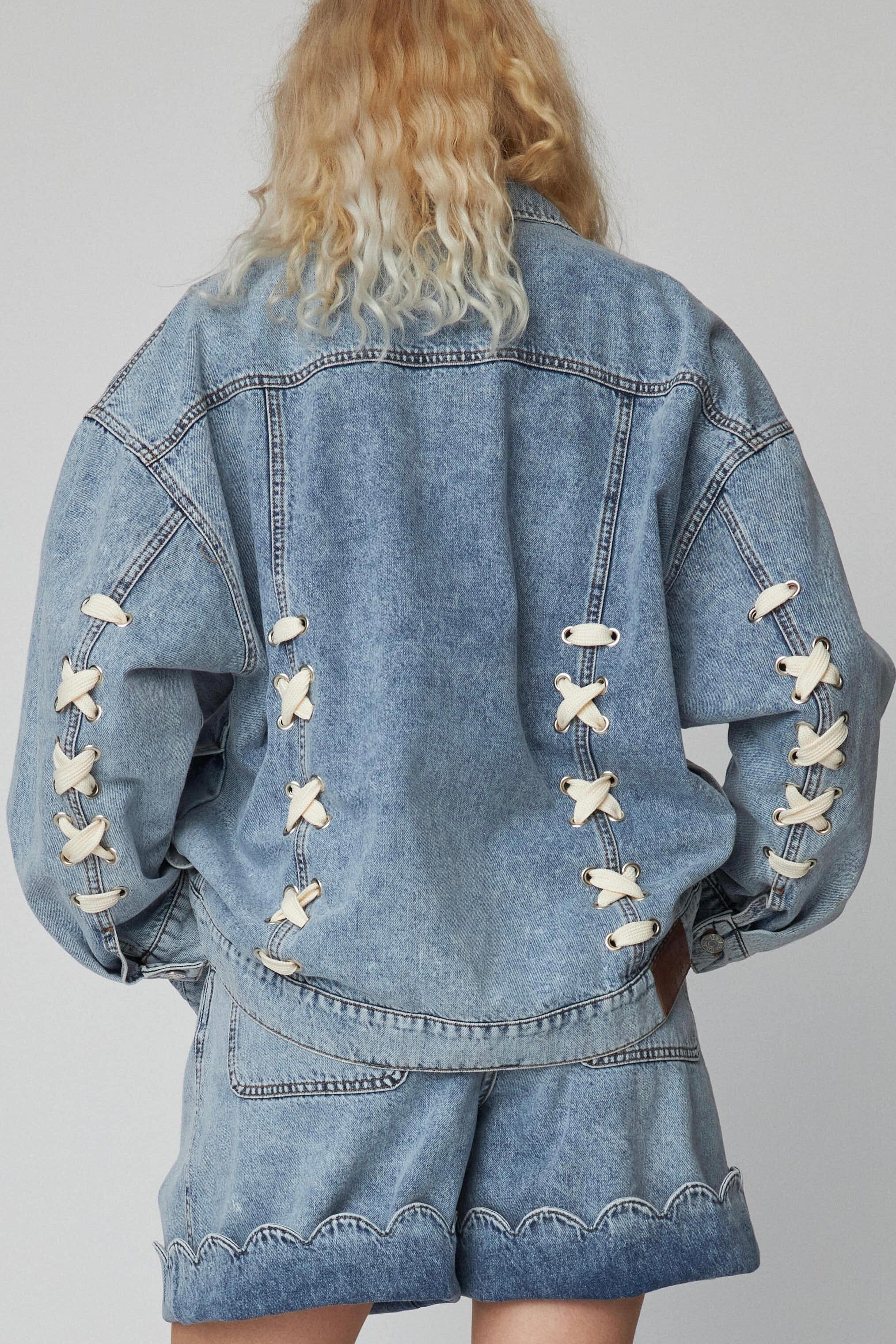 Stella Nova - Moon Washed Denim Jacket - 076 Denim Moon Wash