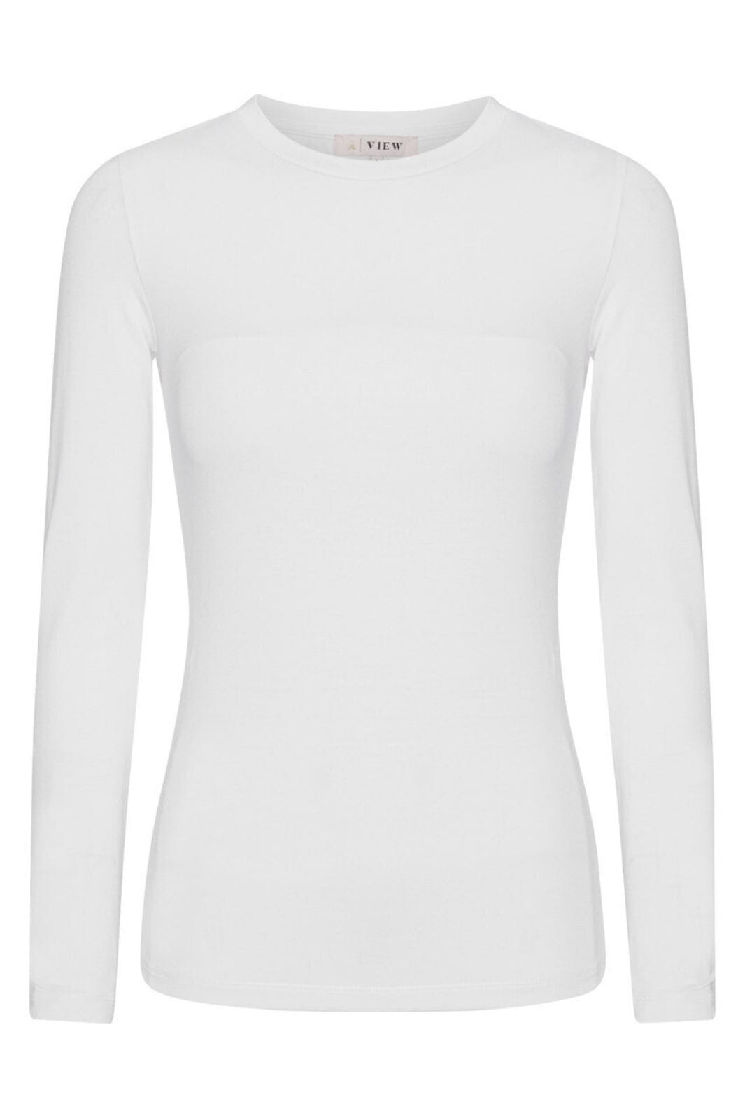 Forudbestilling - A-VIEW - Stabil Top L/S - 000 White