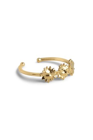 Forudbestilling - Enamel Copenhagen - Ring, Sunshine Wreath R96G - 925S/Gp