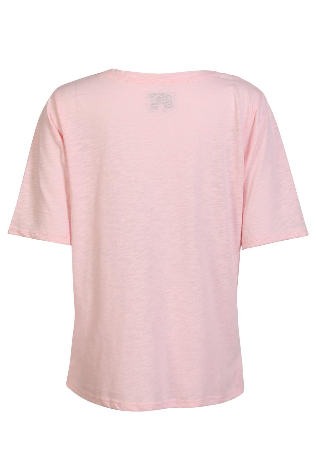 Forudbestilling - Liberte - Ulla-Ss-Vneck-Tshirt 21675 - Light Rose