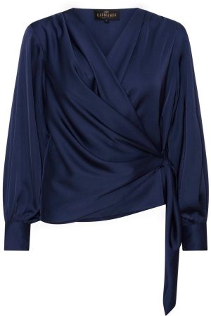 Karmamia - Ines Blouse - Navy Mode