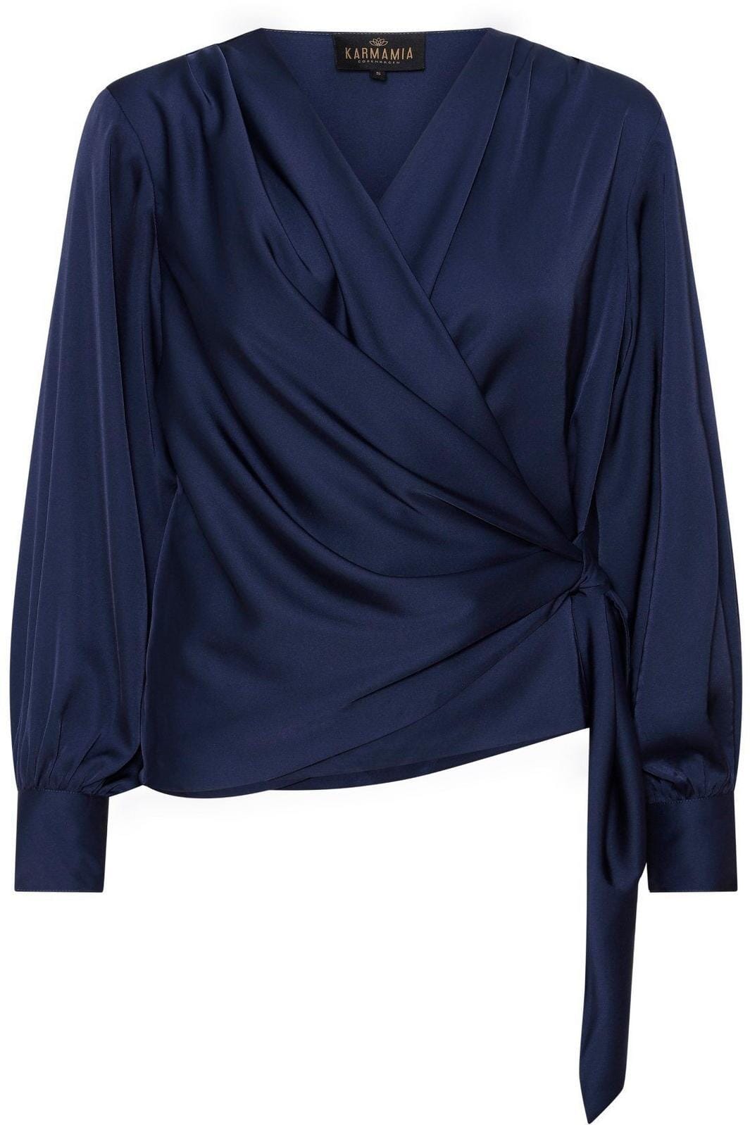 Karmamia - Ines Blouse - Navy Mode