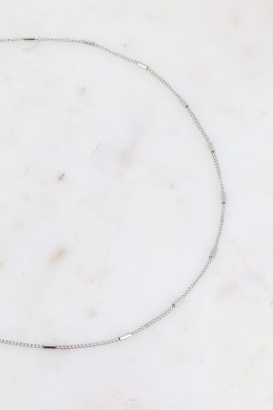Mellow Moon - Necklace BS1631X0350 - Forsølvet Online Hot Salg