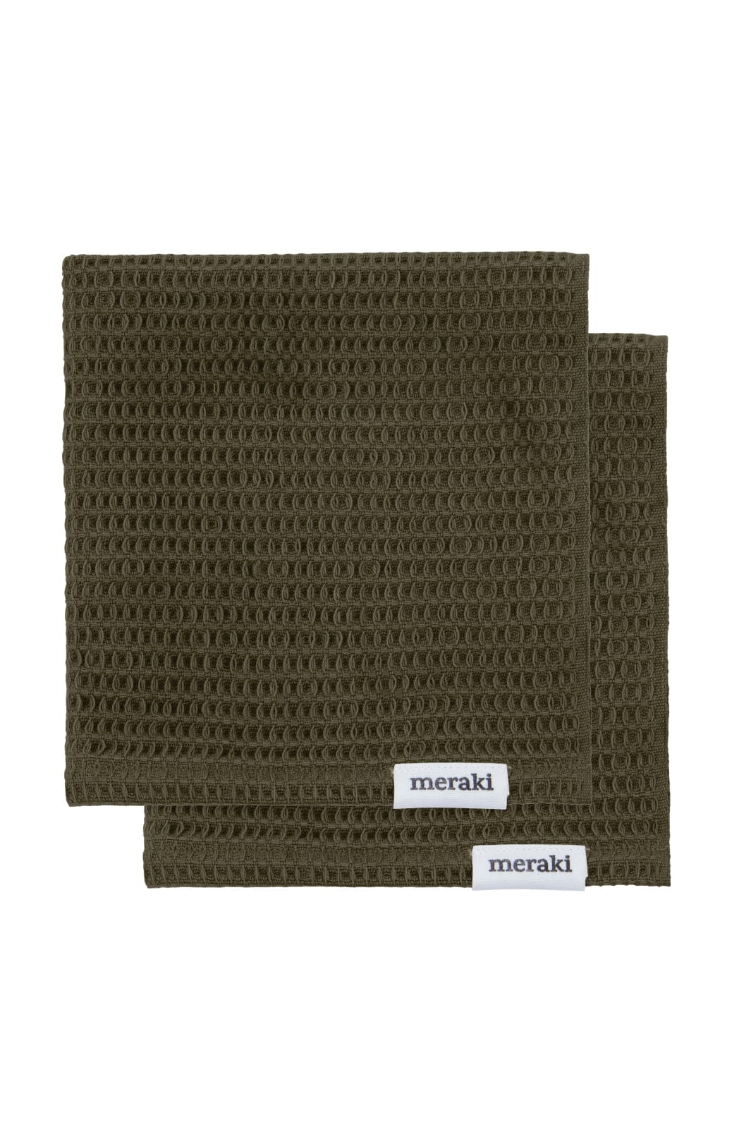 Meraki - Opvaskeklud, Pumila, Armygrøn - l: 30 cm, w: 30 cm Udsalg
