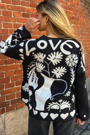 Sissel Edelbo - Maggie Suzani Jacket SE 1172 - Salt & Pepper