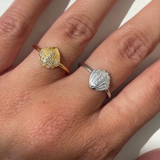 Stine A - Vintage Shell Ring - 4051-02-52