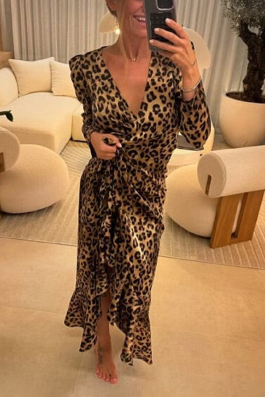 valentin-studio-senorita-leopard-dress-leopard_1.jpg Valentin Studio - Senorita Leopard Dress - Leopard