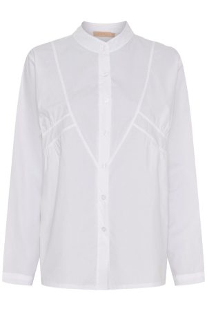 Forudbestilling - Marta Du Chateau - Mdcbenedicte Shirt 258011 - White Rabat