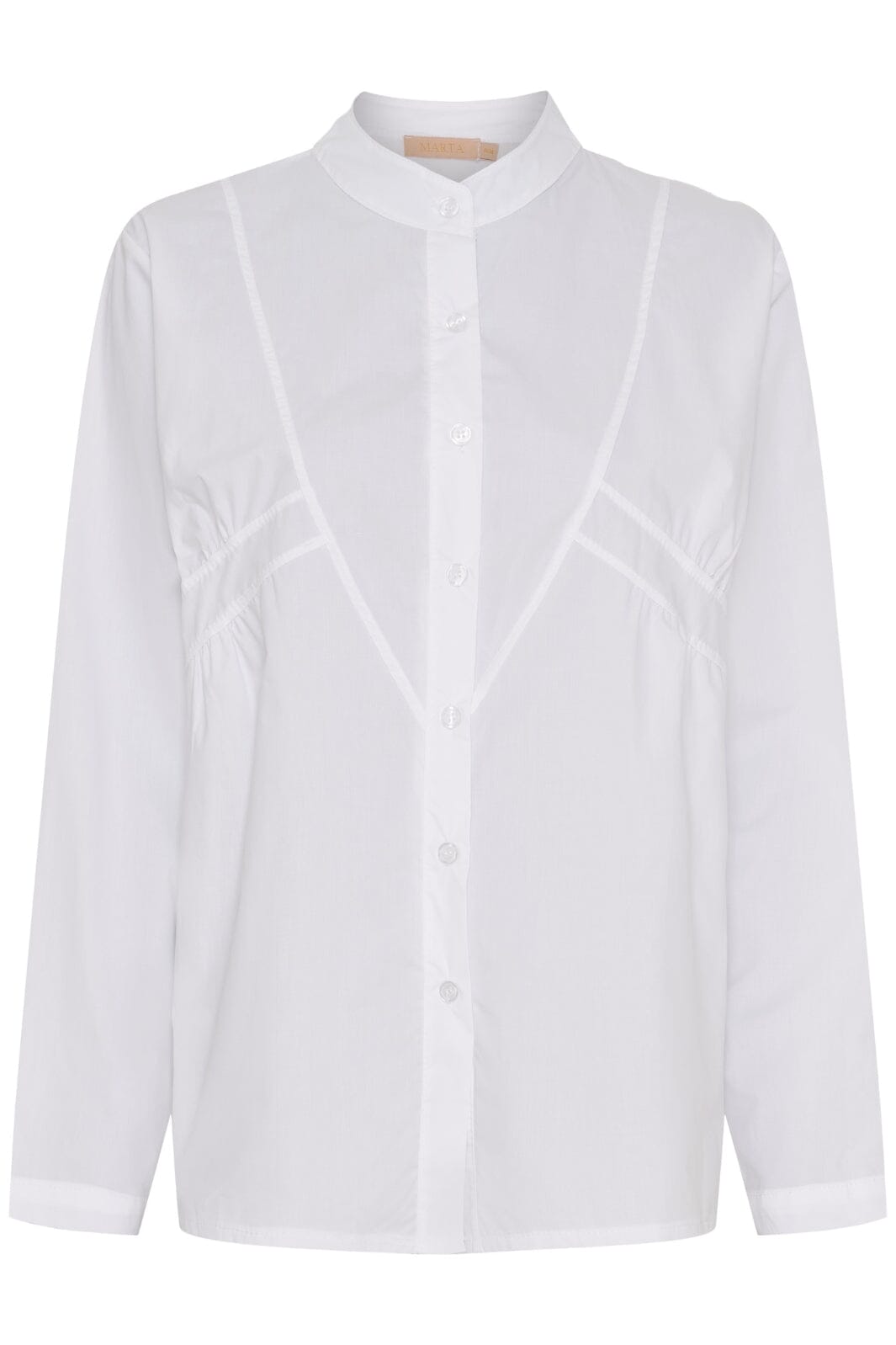 Forudbestilling - Marta Du Chateau - Mdcbenedicte Shirt 258011 - White Rabat