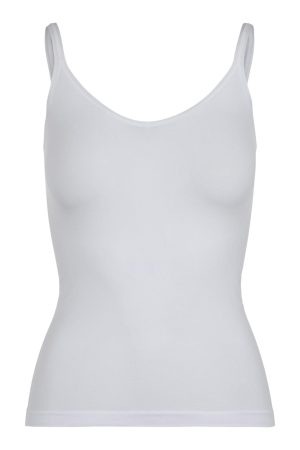 Forudbestilling - Pieces - PcPlain Underwear Top - White
