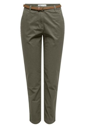 JDY - JDYchicago Belted Chino Pants Dia - 4388910 Kalamata