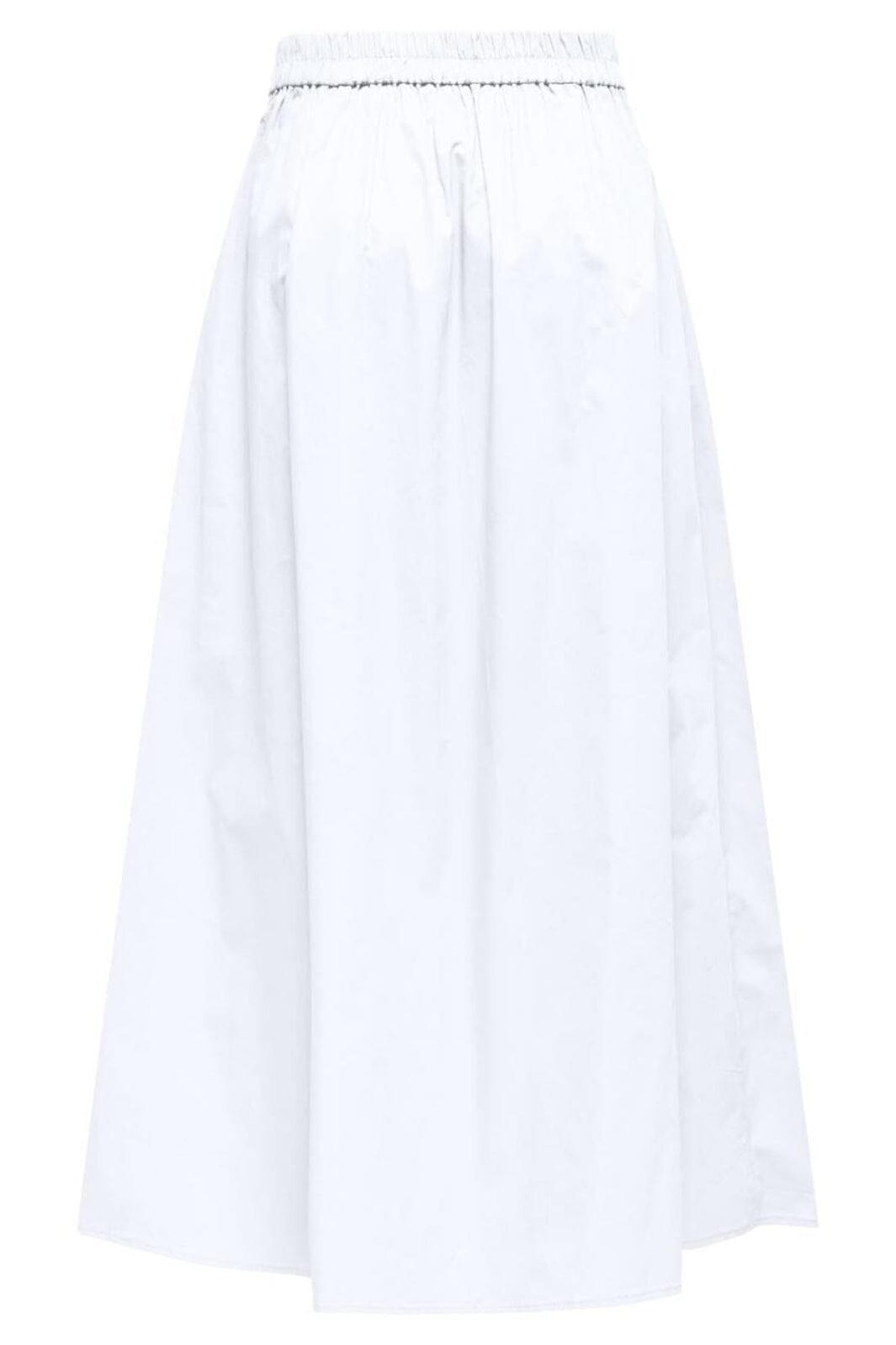 Only - Onlzora Long Pleat Skirt - 4795114 Bright White