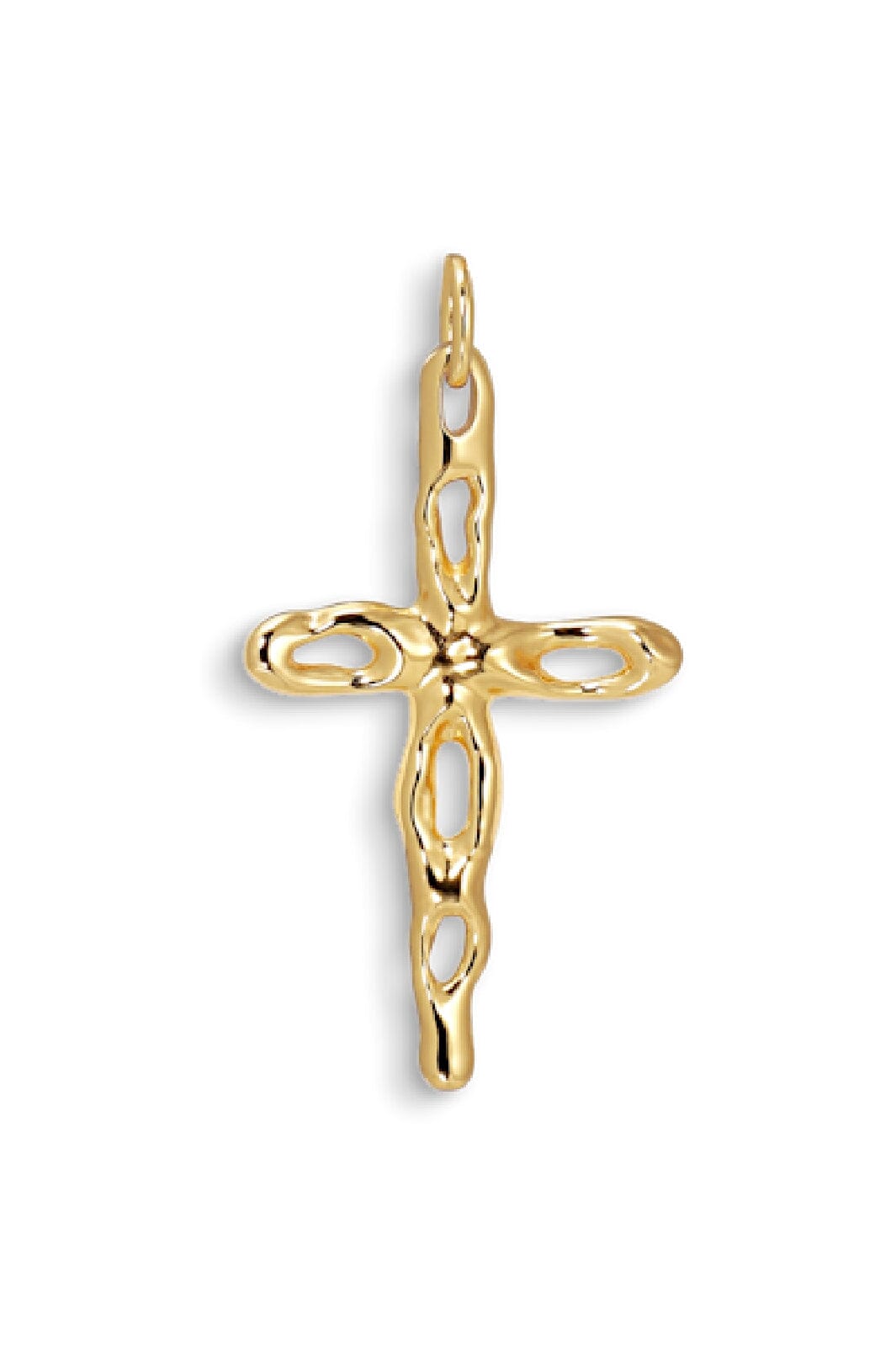 Jane Kønig - Mary Cross Pendant MCP-AW23 - G - Forgyldt Forsølvet