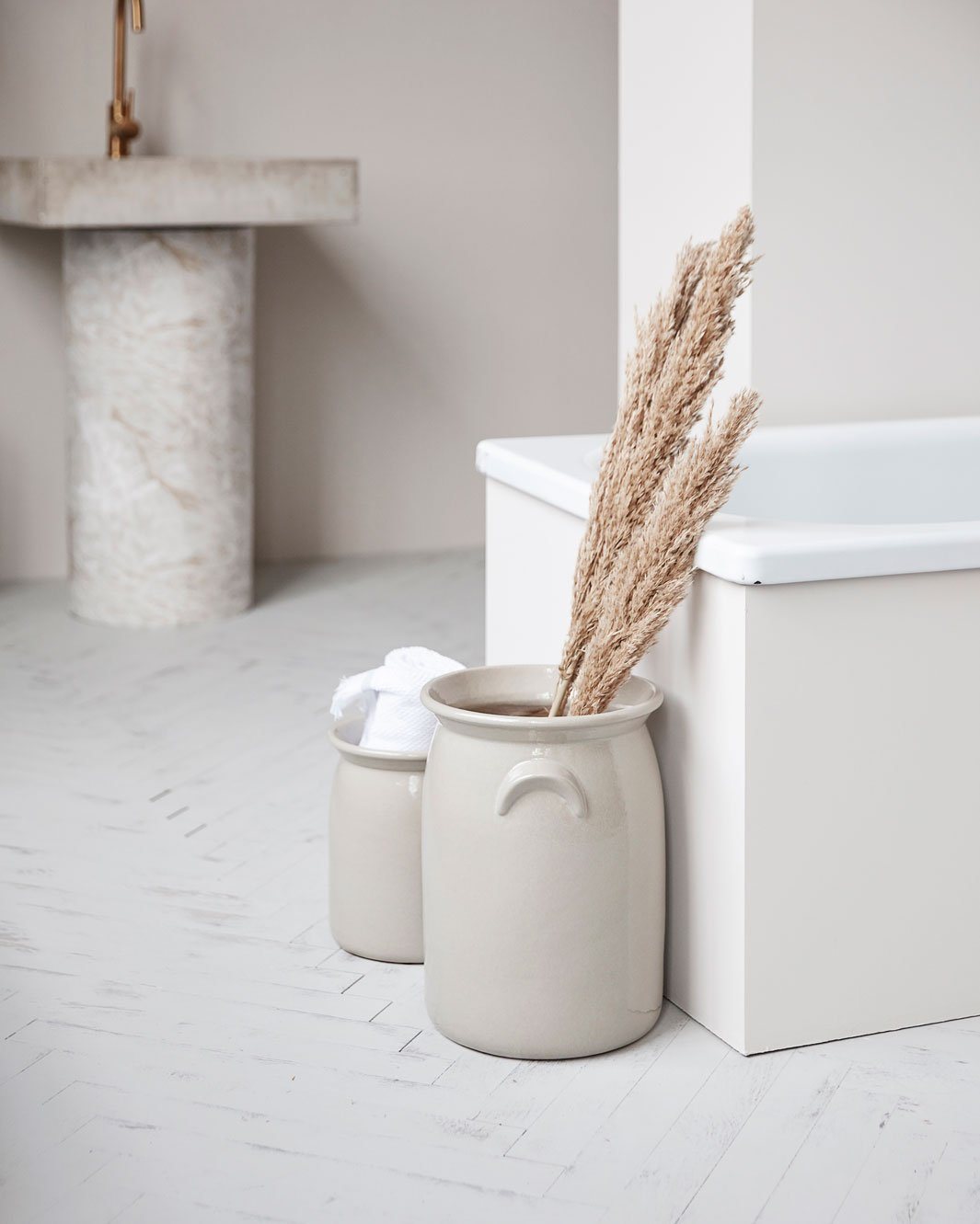 Meraki - Keramikkrukke - Shellish Grey