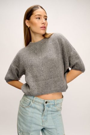 Noella - Mimi Knit Jumper - 218 Grey