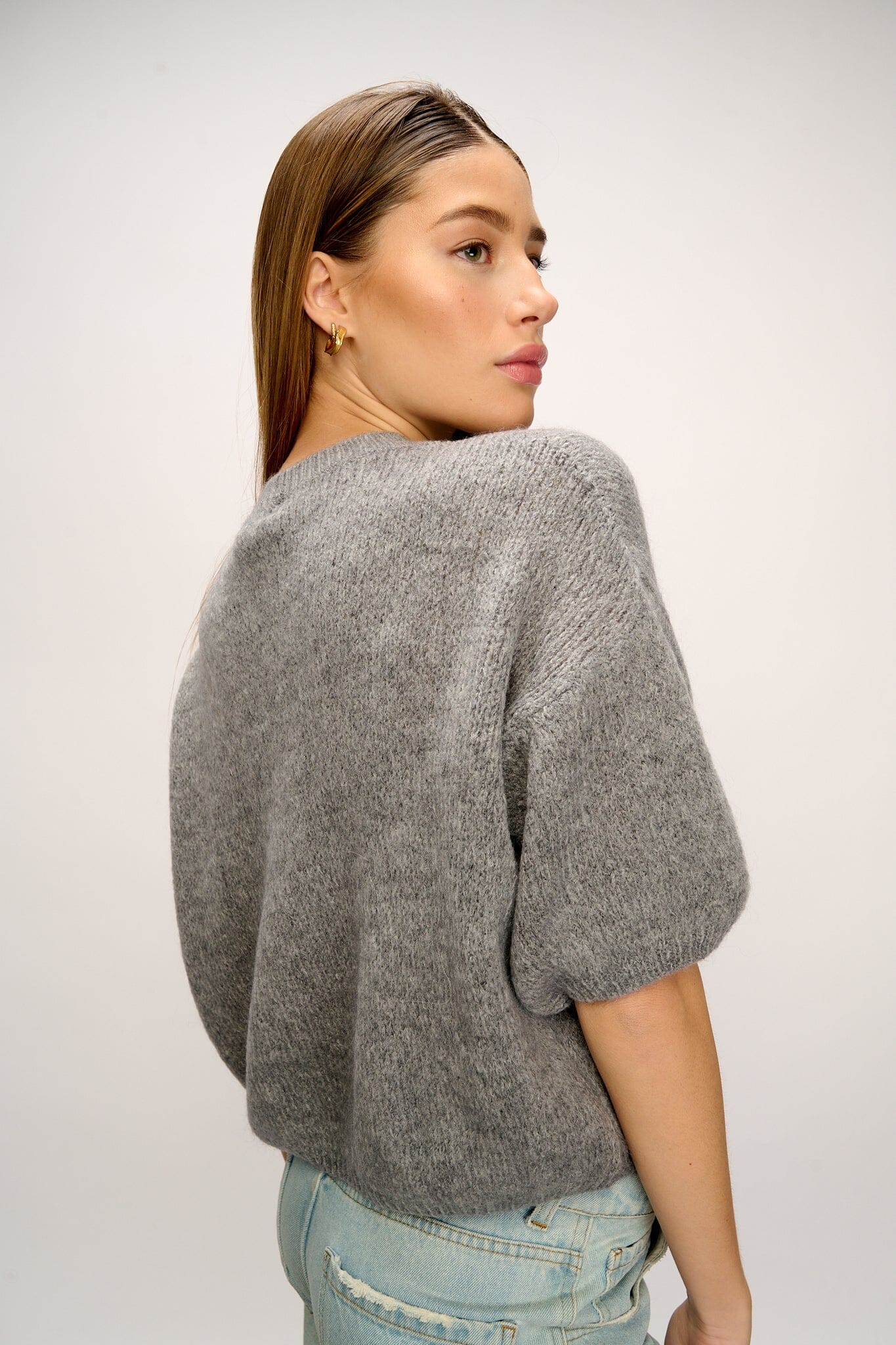 Noella - Mimi Knit Jumper - 218 Grey