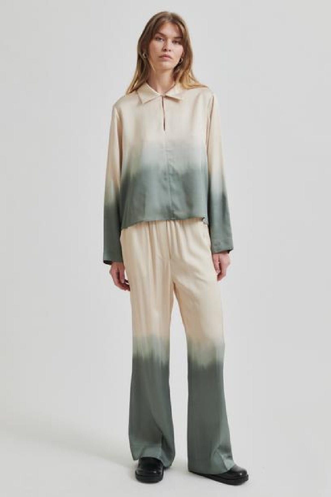 Second Female - Avora Blouse 59402 - 4076 Agave Green