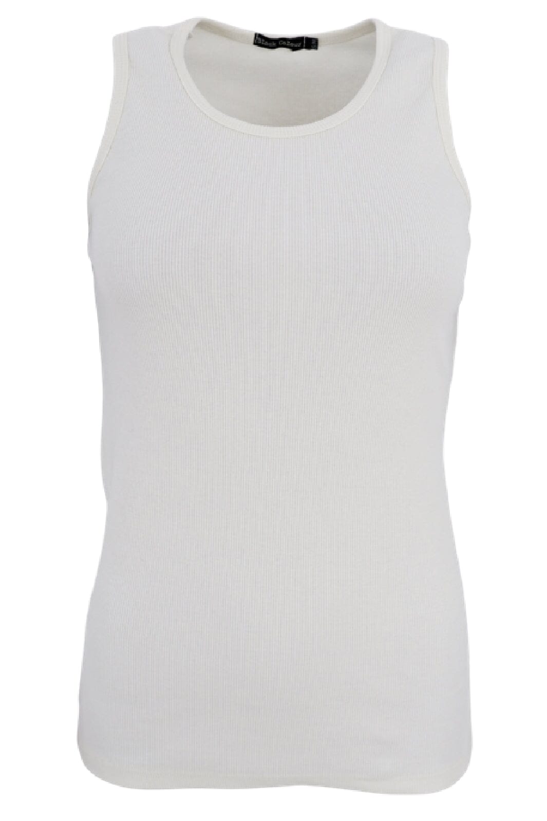 Black Colour - Bcena Rib Tank Top - Off White Online