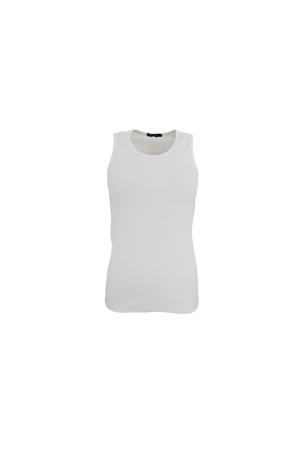 Black Colour - Bcena Rib Tank Top - Off White Online