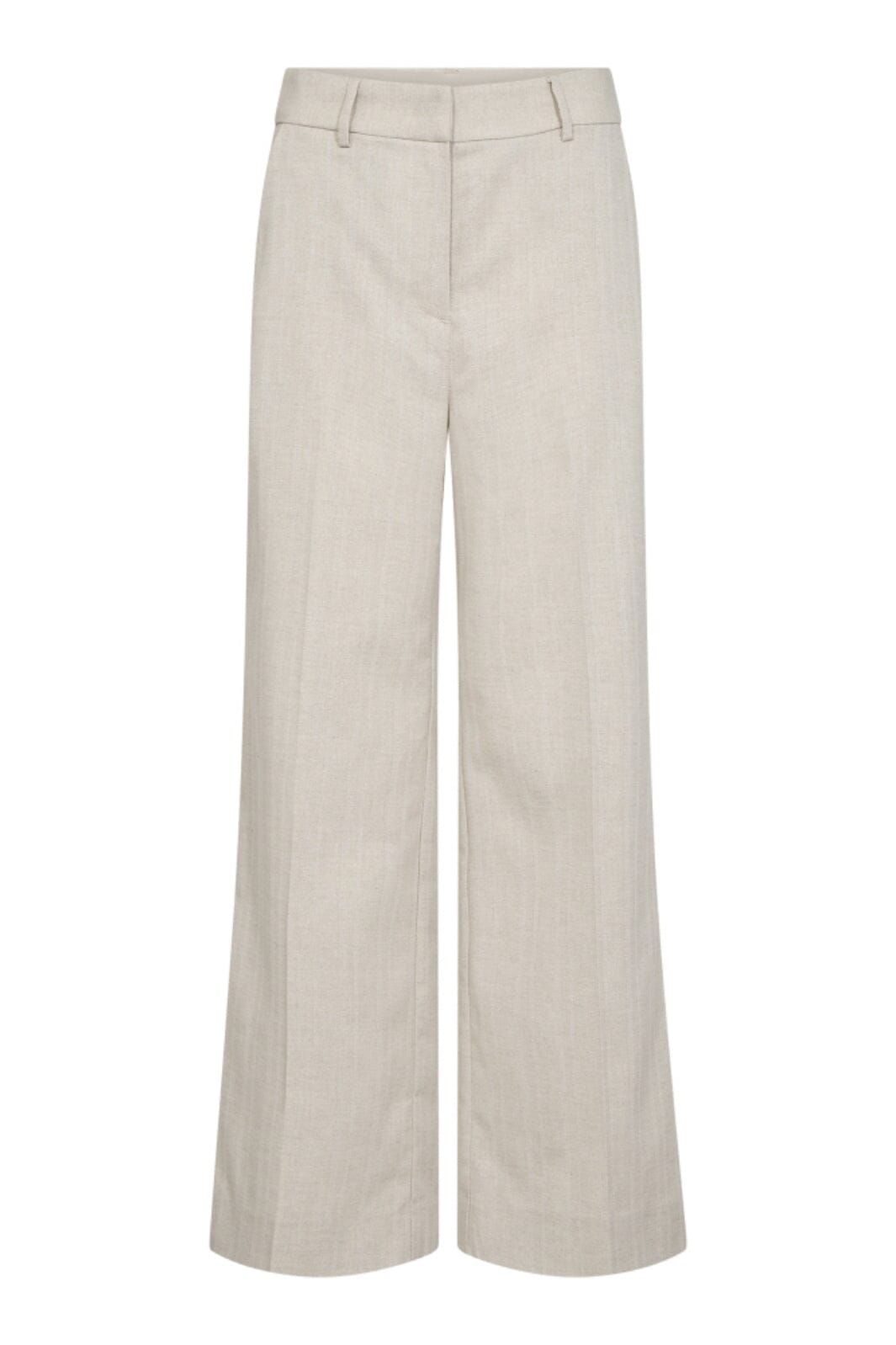 Forudbestilling - Co´Couture - Lisacc Linen Wide Pant 31515 - 199 - Bone