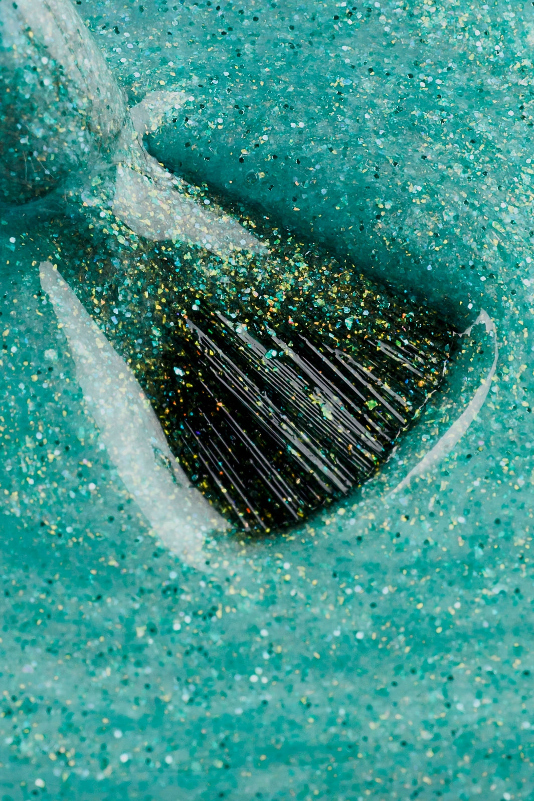 Le Mini Macaron - Neglelak Gel COL046 - Sparkling Sea Salt Glitter