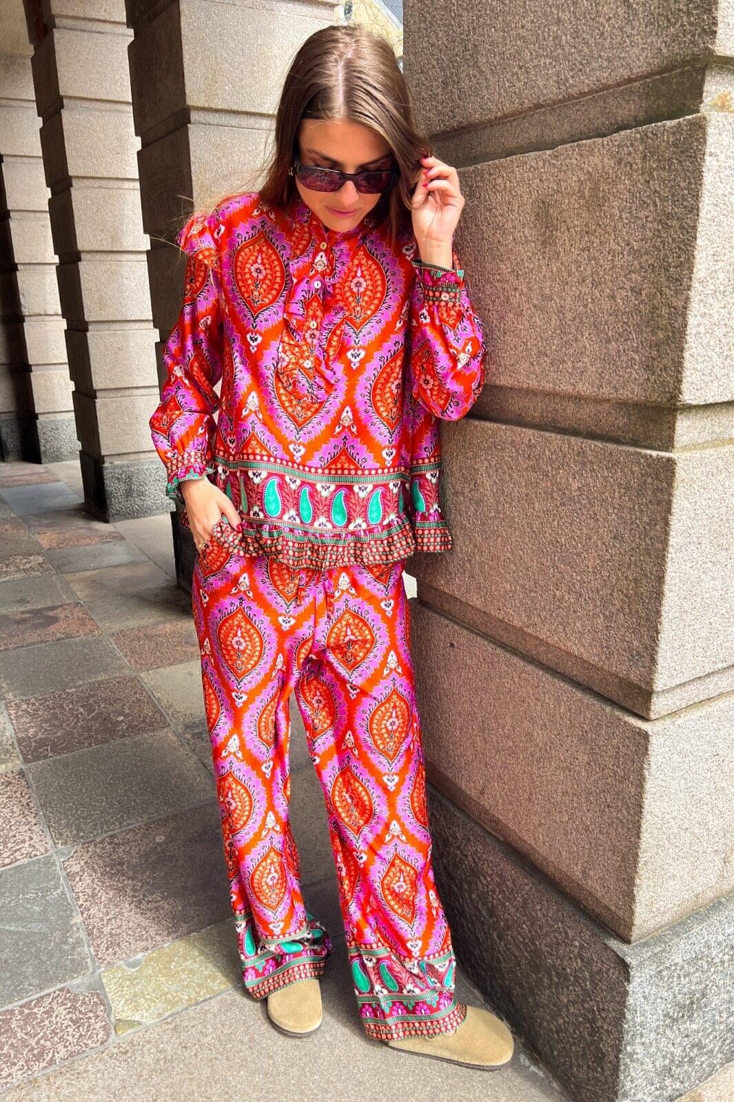 Noella - Sally Pants - 1085 Trisha Print