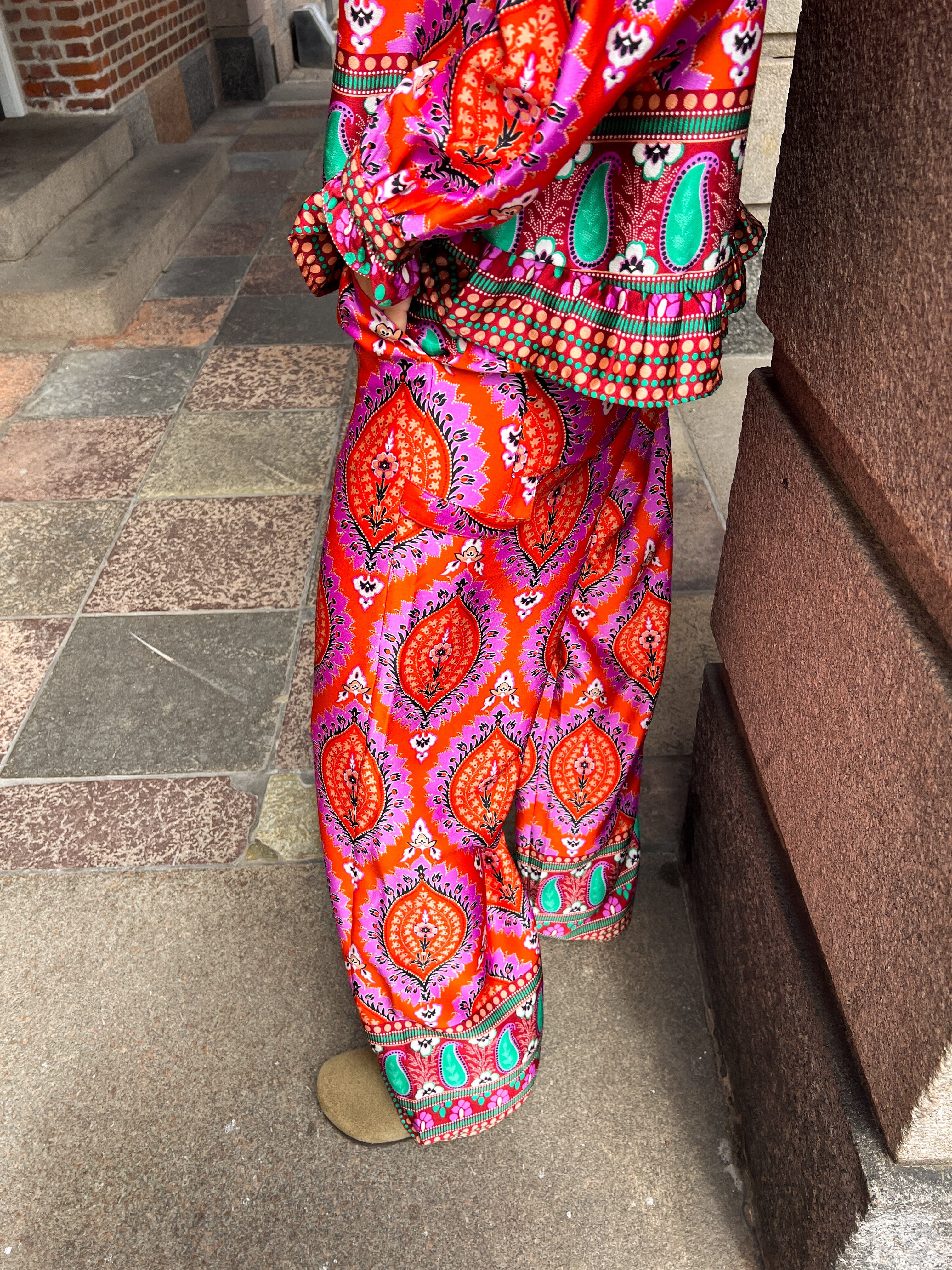 Noella - Sally Pants - 1085 Trisha Print