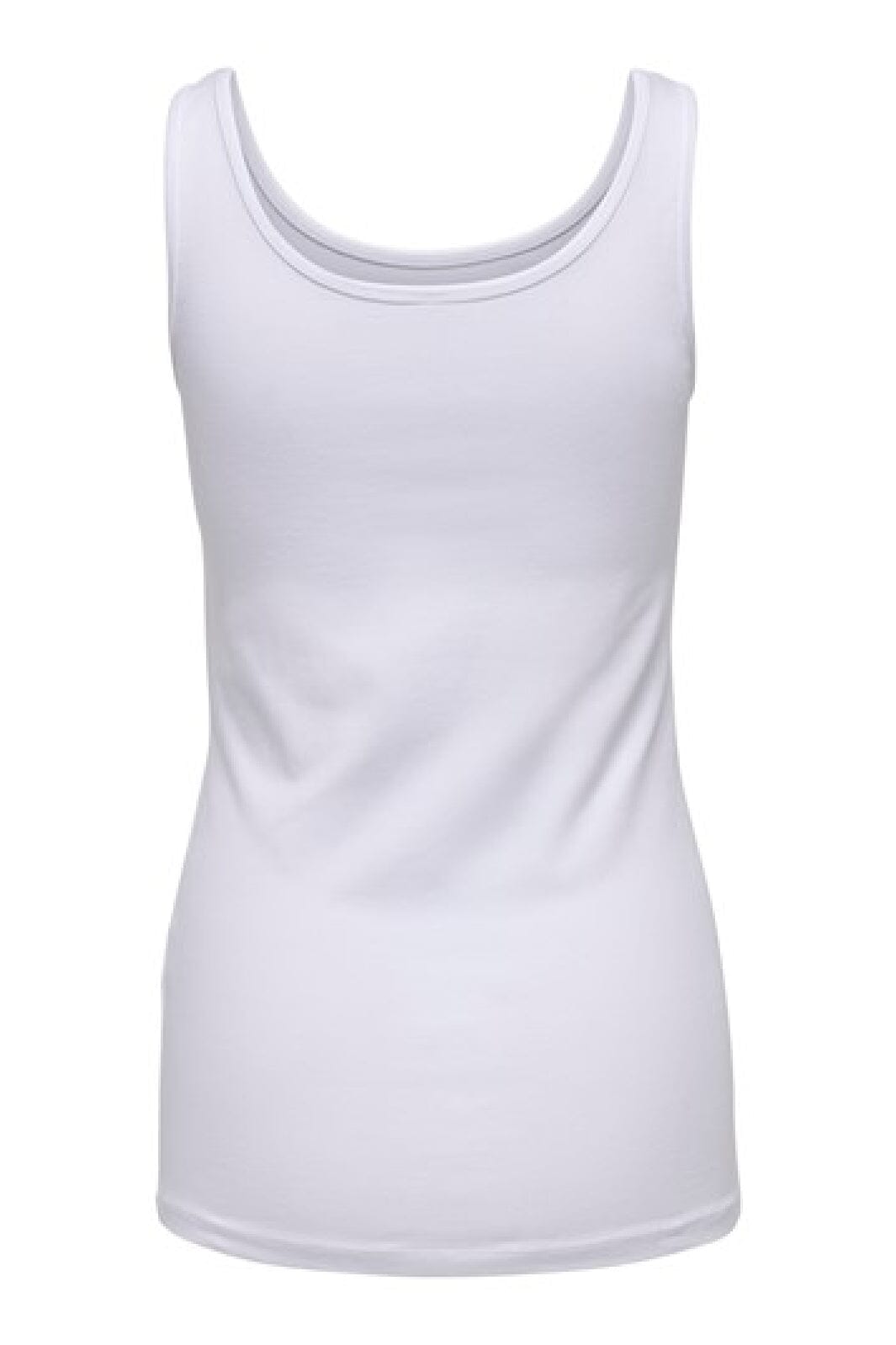 Only - Onllive Love S/L Tank Top - 1912221 White