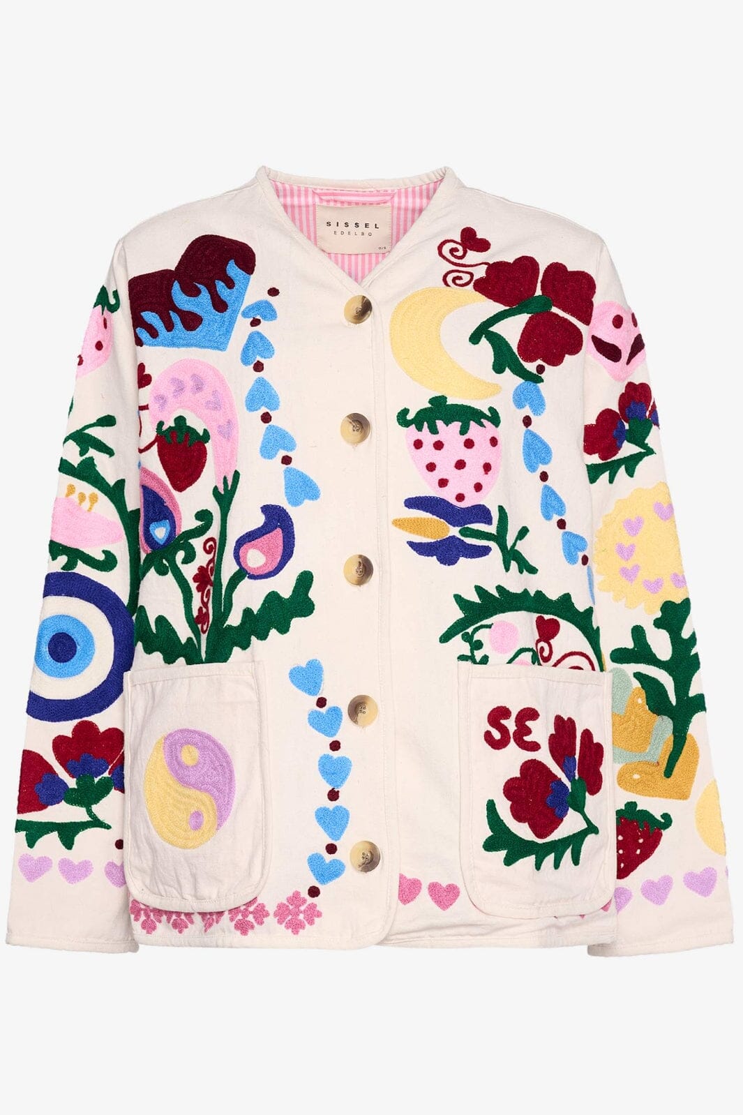 Forudbestilling - Sissel Edelbo - Maggie Jacket SE 1444 - White Rose
