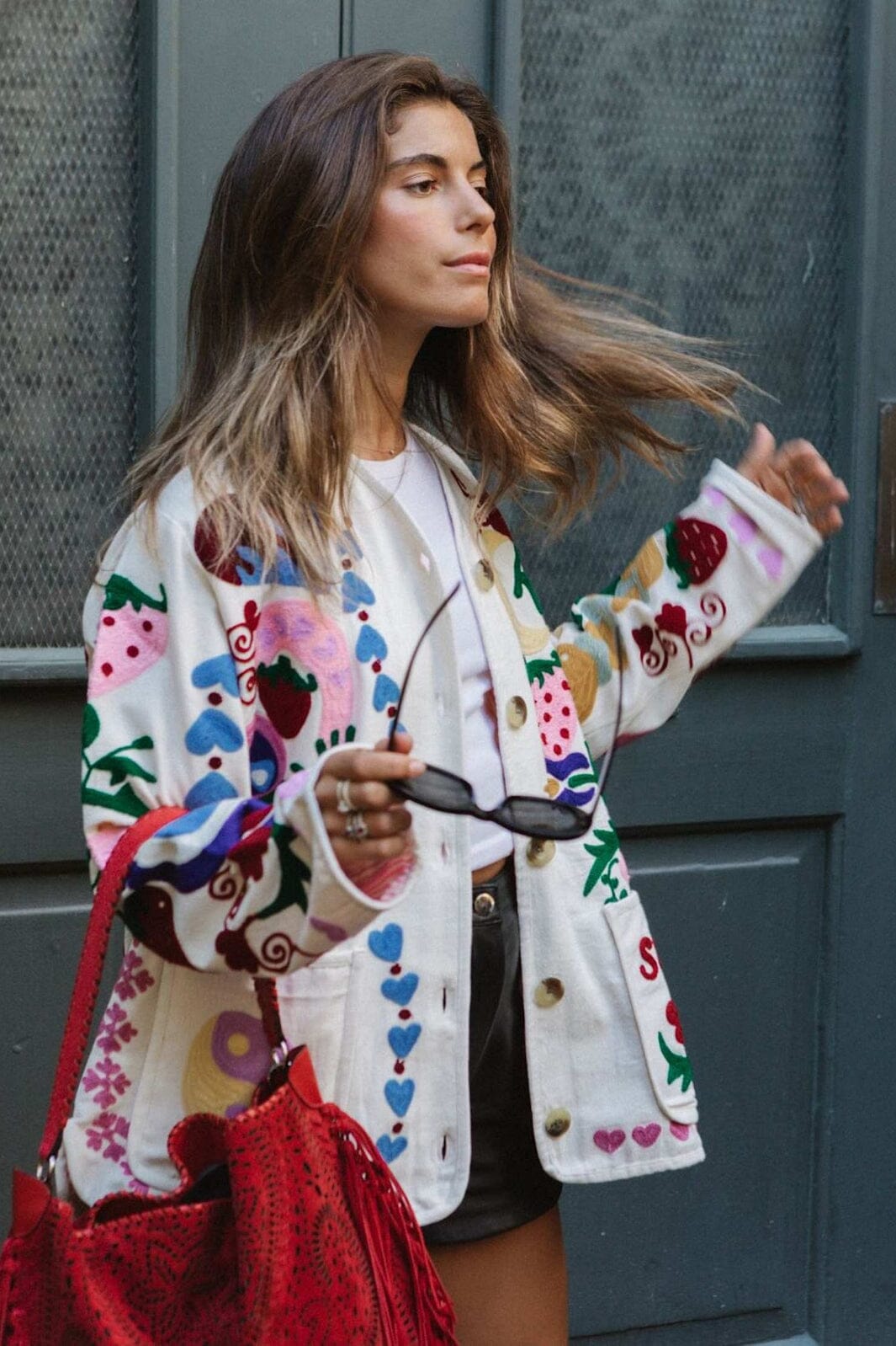 Forudbestilling - Sissel Edelbo - Maggie Jacket SE 1444 - White Rose