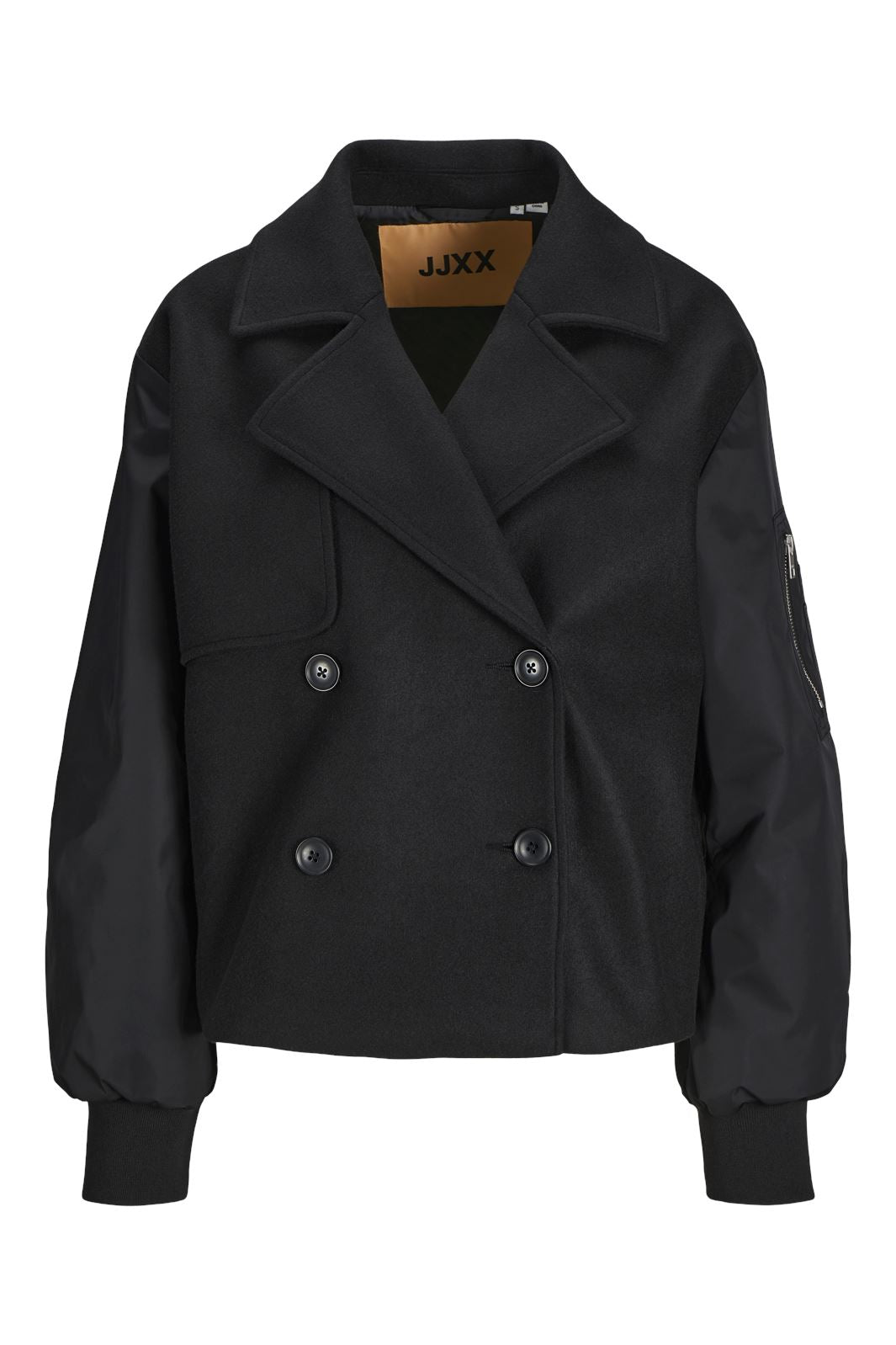 Jjxx - Jxharper Mix Biker Jacket Ln - 4557049 Black Online salg