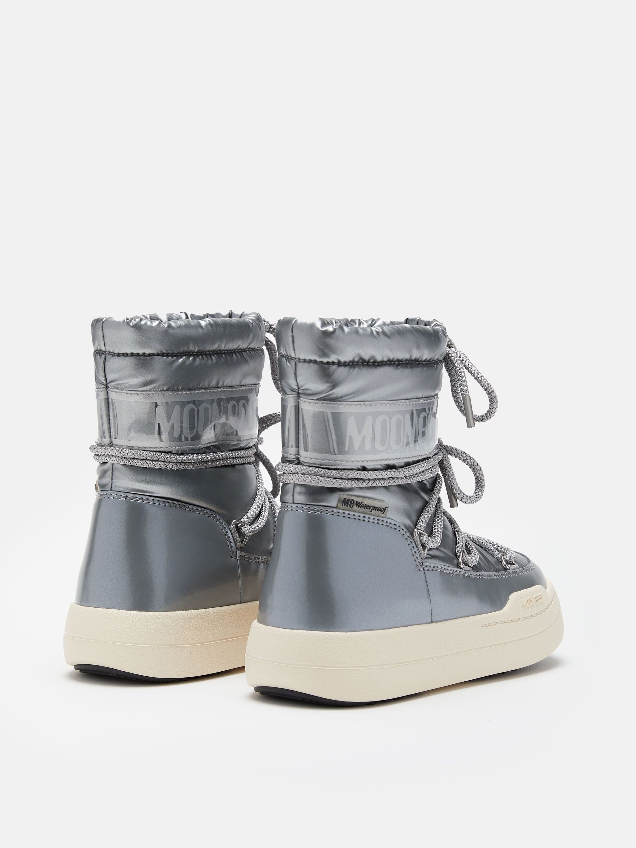 Moon Boot - Mb Jr Park Boot - H001 Silver